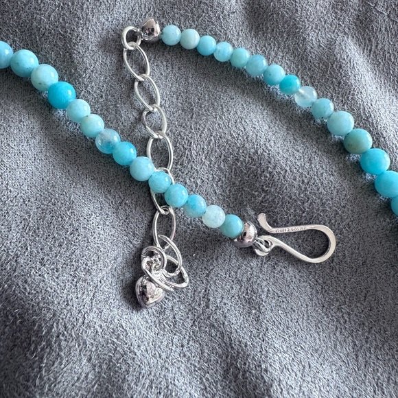 Light Amazonite bead necklace & bracelet set by Jay King - Picture 9 of 16